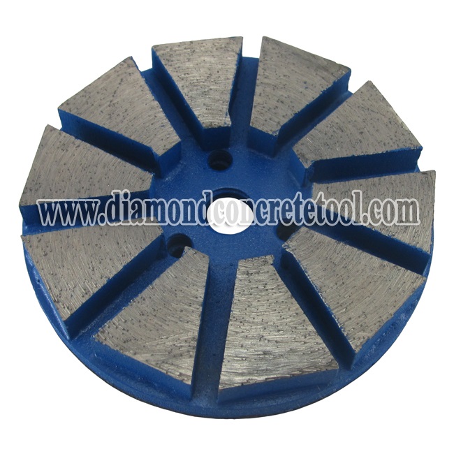 10 Segment Concrete Grinding Discs For Velcro