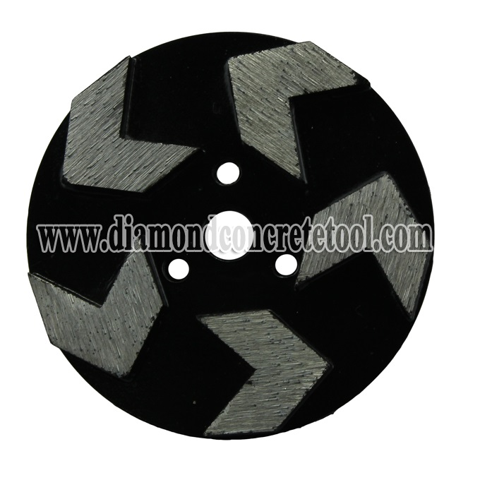 5 Arrow Segment Concrete Grinding Discs For Stonekor