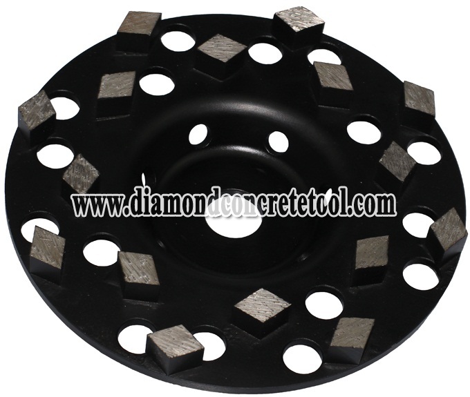 Rhombus Segment Diamond Cup Wheels